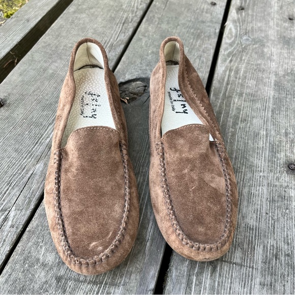 French Sole fs/ny Women’s Stella Suede Brown Moccasin Shoes Sz 39 - Picture 15 of 15